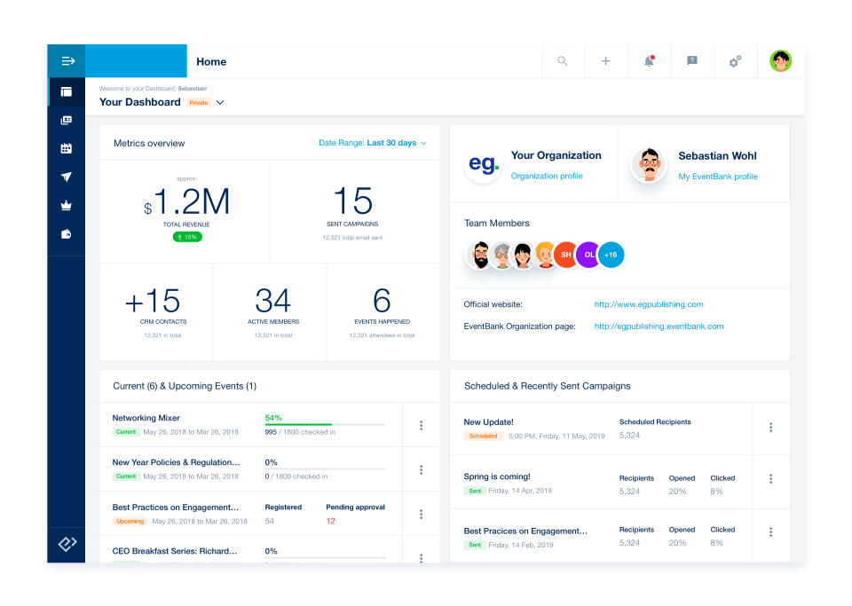 screenshot of Glue Up